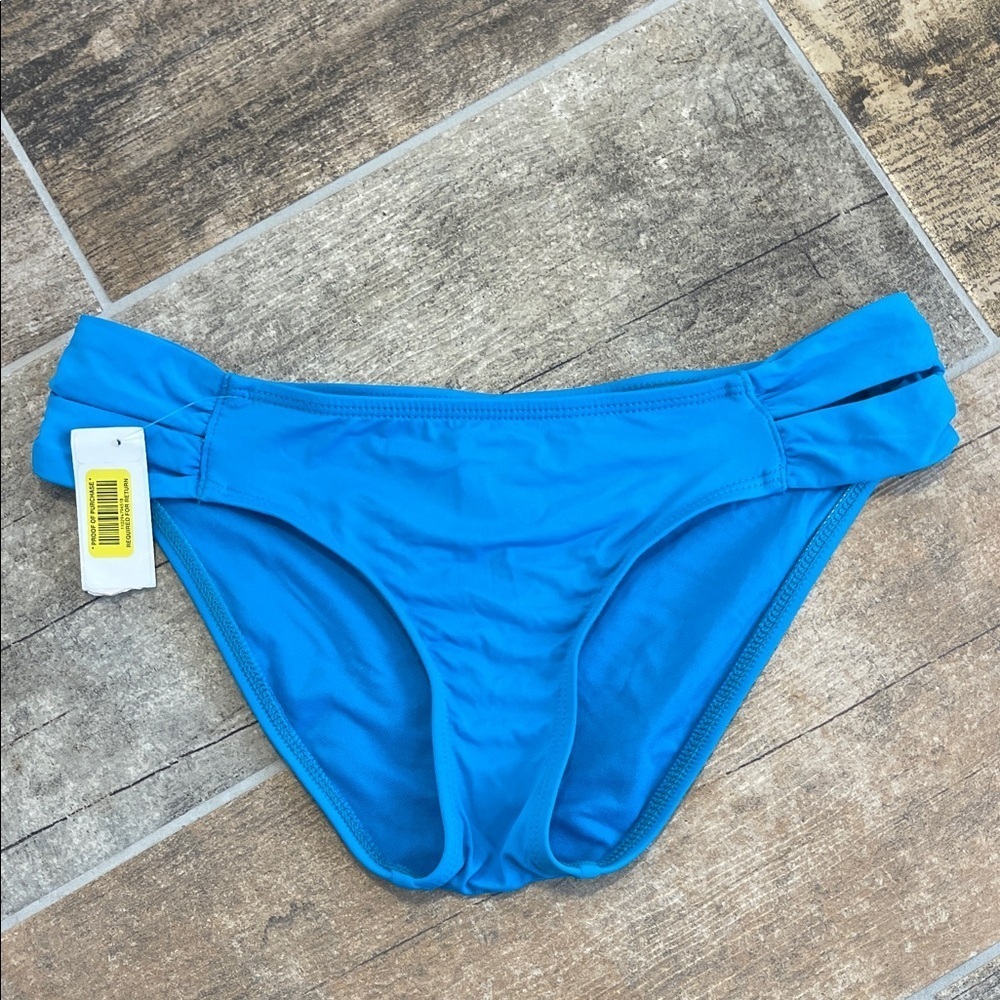 NWT Lucky Brand Blue Bikini Bottom Size Small S